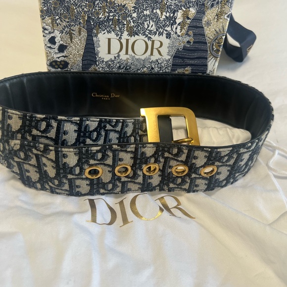 Christian Dior women’s belt diorquake large canvas size 70 - Picture 6 of 11